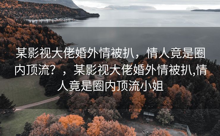 某影视大佬婚外情被扒，情人竟是圈内顶流？，某影视大佬婚外情被扒,情人竟是圈内顶流小姐